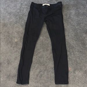 Black Hollister Jeans With No Rips